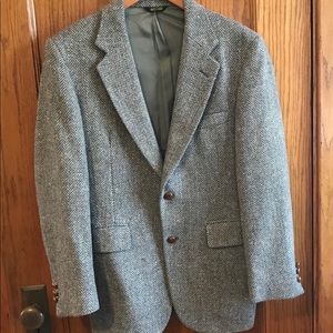 Herringbone Tweed Sport Coat